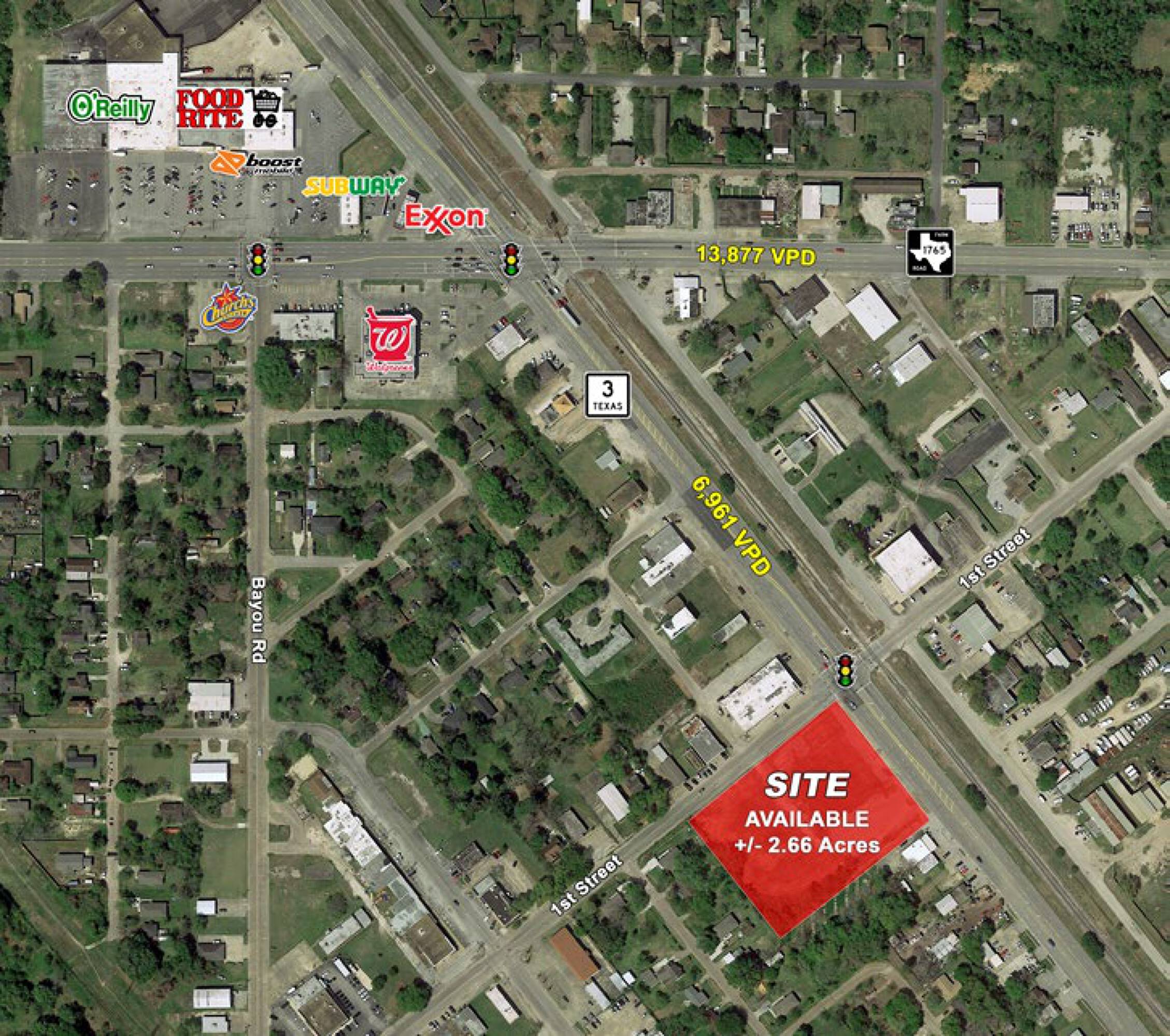 Exclusive Land - Single Tenant